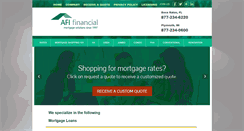 Desktop Screenshot of afifinancial.com